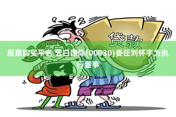 股票购买平台 云白国际(00030)委任刘怀宇为执行董事