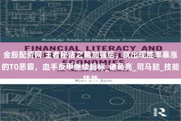 金股配资网 王者秘法之靴加强后，就出现胜率暴涨的T0恶霸，血手反甲继续超标_诸葛亮_司马懿_技能